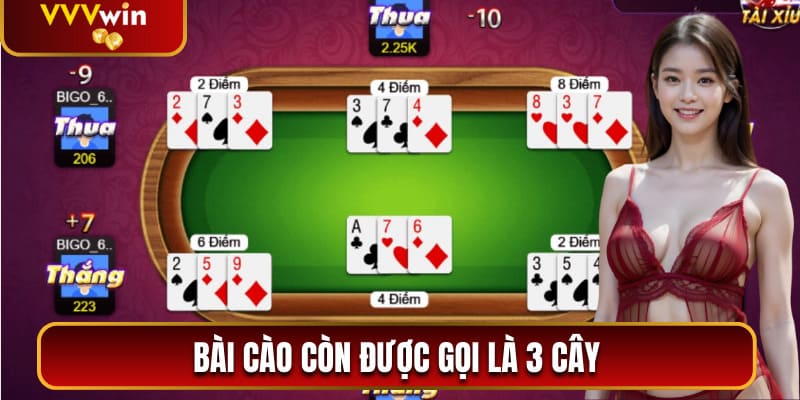 Bài Cào Online - Chinh Phục Game Bài Dễ Nhất VVVwin 1 Bài cào còn được gọi là 3 cây